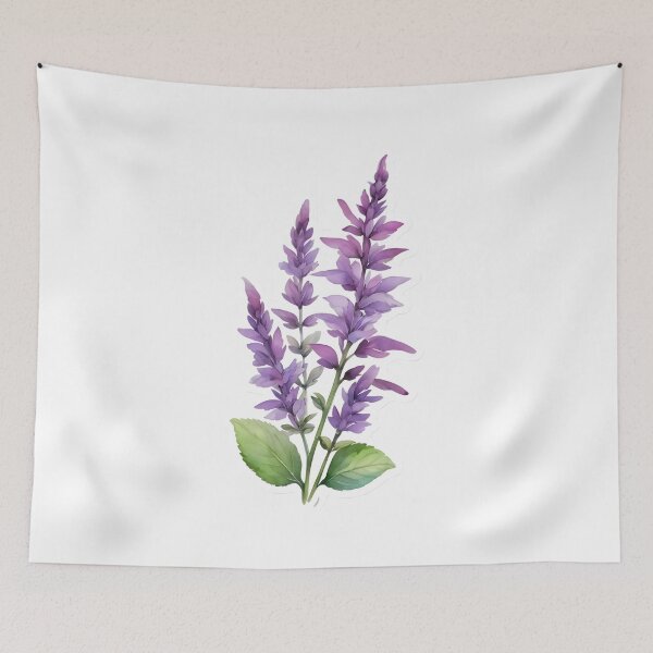 Item preview, Purple Salvia designed and sold by HOMETOWN86.