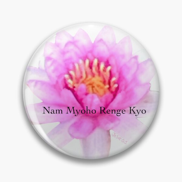 Item preview, Nam myoho renge kyo - buddhist mantra lotus designed and sold by Josephine Ethereal.