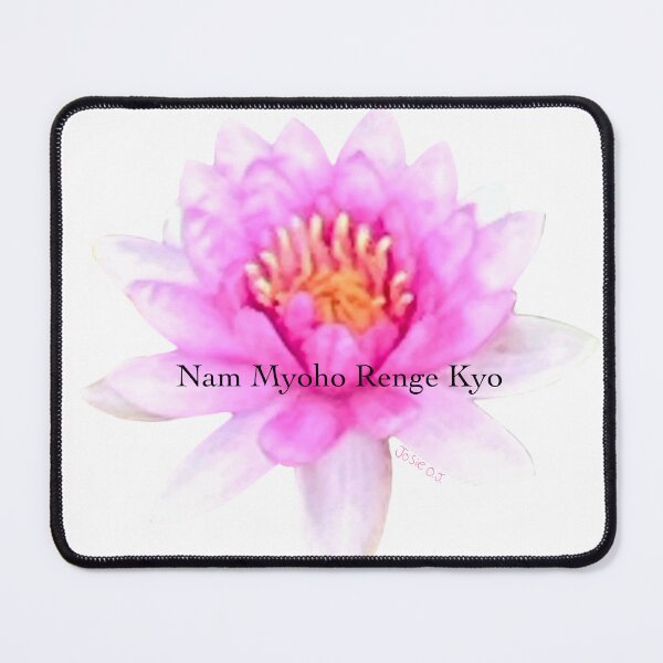 Item preview, Nam myoho renge kyo - buddhist mantra lotus designed and sold by Josephine Ethereal.