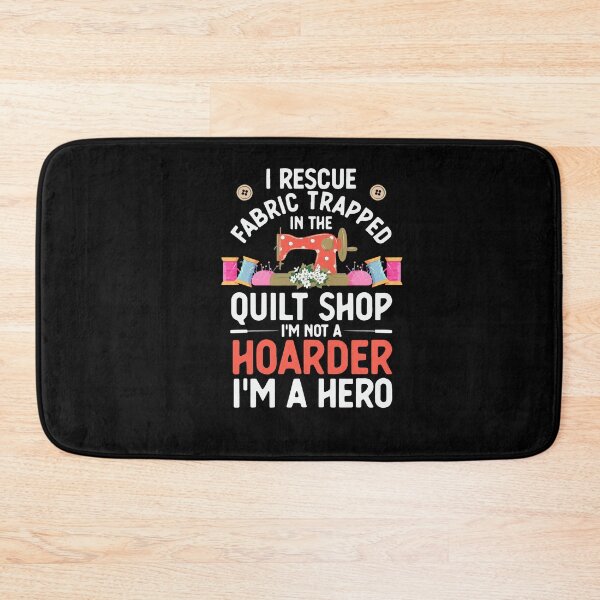 Item preview, I Rescue Fabric Trapped In Quilt Shop Sewer Sewing Machine Day designed and sold by Dressed For  Duty.