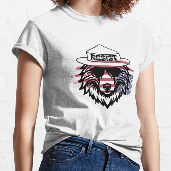 Item preview, Resist Ranger Wolf  - Support Federal Employees and Civil Servants designed and sold by Mama.Does.Designs.