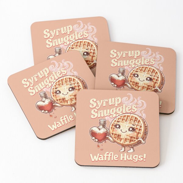 Item preview, Syrup Snuggles & Waffle Hugs T-Shirt designed and sold by TeesByOquad.