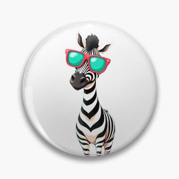 Item preview, Cool Zebra with Sunglasses Funny Animal Lover designed and sold by ArtFromBeyond.