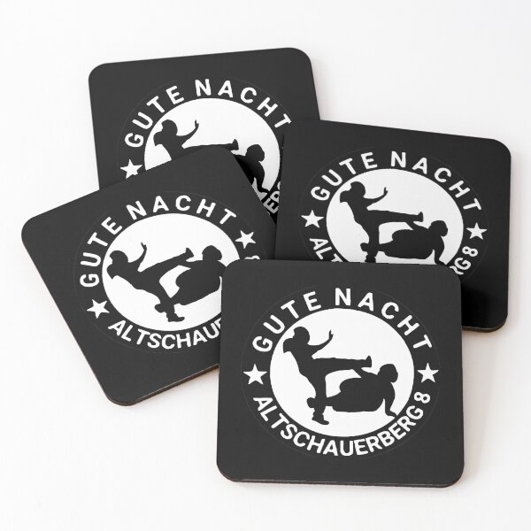 Item preview, Drachenlord Sticker - Good Night Altschauerberg (Black) | Upscaled, high quality poster designed and sold by Klonter77.