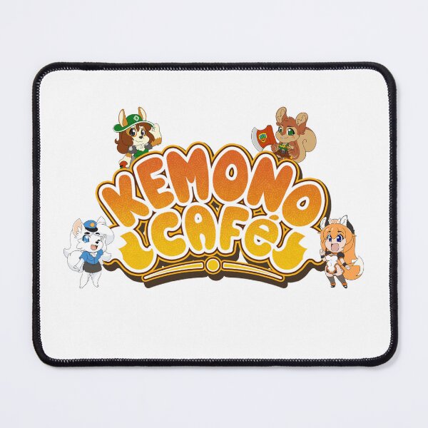 Item preview, Kemono Cafe Chibi Logo Group Shot designed and sold by KemonoCafe.