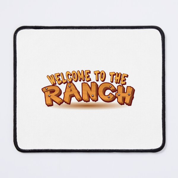 Item preview, Welcome to the ranch in wooden text designed and sold by jazzydevil.