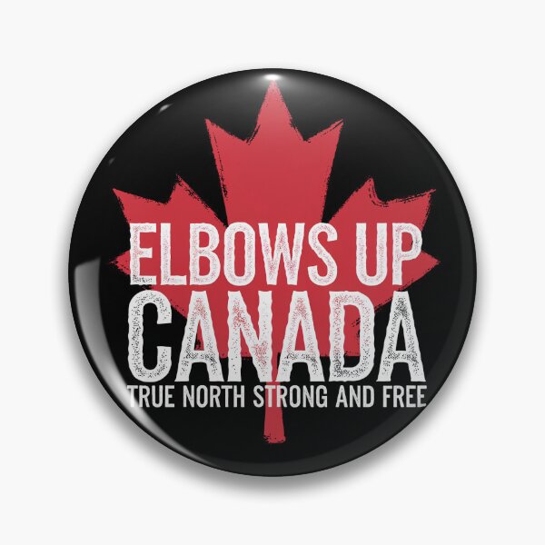Item preview, Camiseta de Elbows Up Canada True North Strong and Free Maple Leaf, regalo para fanáticos del hockey designed and sold by SSD-.