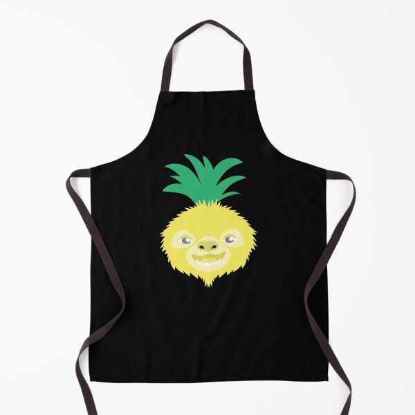 Item preview, Smiling Sloth face pineapple designed and sold by jazzydevil.