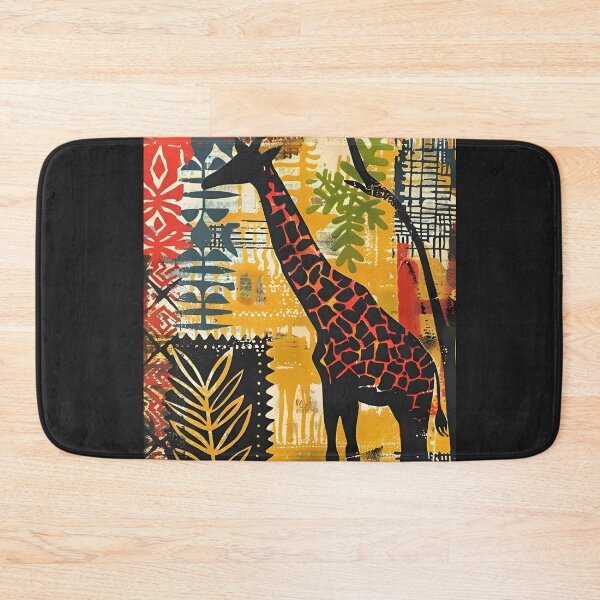 Item preview, Giraffe Of Africa Stamping Art designed and sold by scooterbaby.