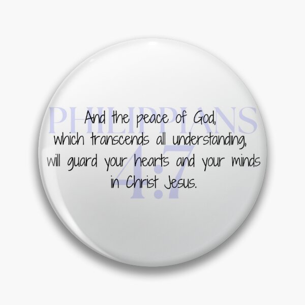 Item preview, Philippians 4:7 Bible Verse designed and sold by call-emily.