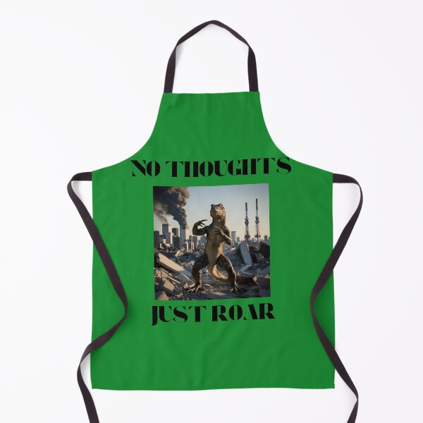 Item preview, No Thoughts Just Roar designed and sold by WilAugusta.