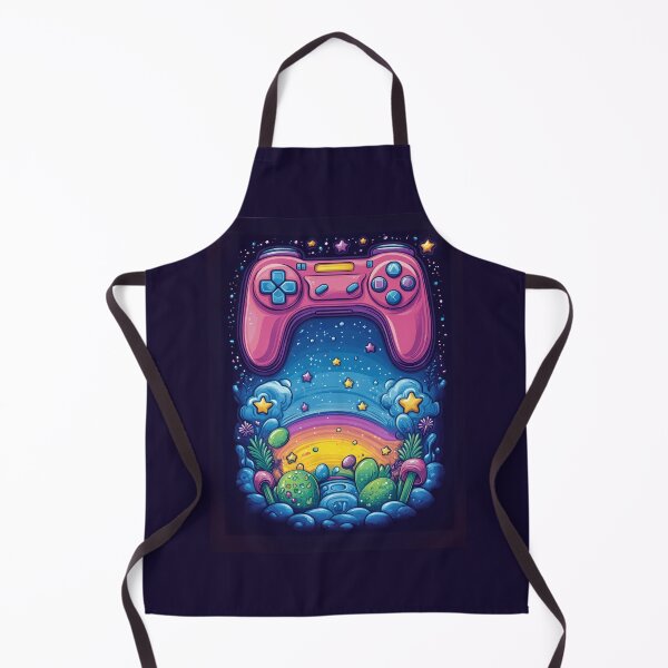 Item preview, Cosmic Gaming Adventure: Controller with Rainbow and Stars designed and sold by bAIryBarn.