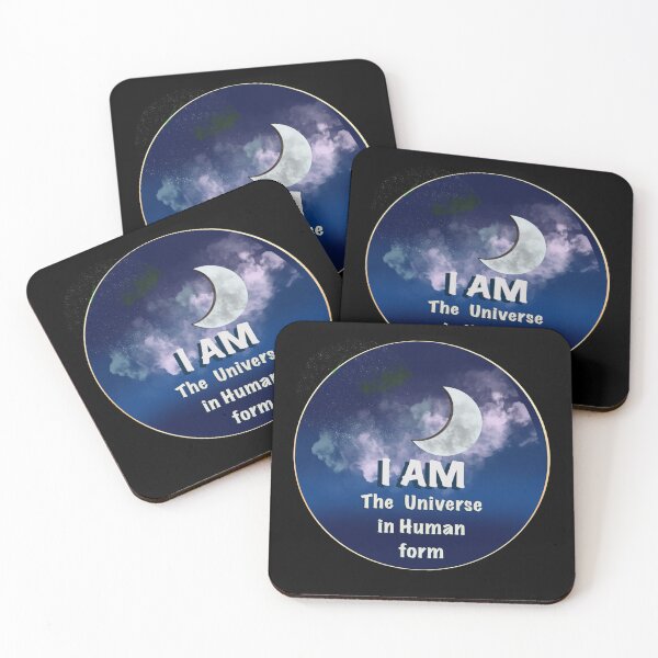 Item preview, I Am the Universe in Human Form – Affirmation  designed and sold by aadventures.
