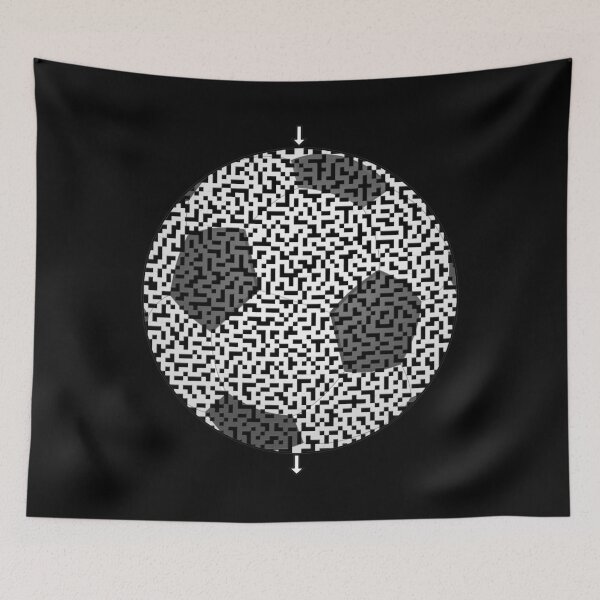 Item preview, Soccer Ball (Football) Shaped Maze & Labyrinth designed and sold by gorff.