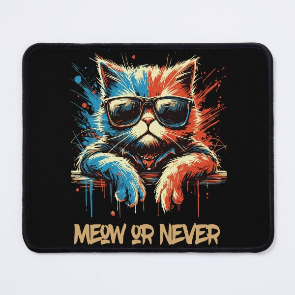Item preview, MEOW OR NEVER designed and sold by threeABinks.