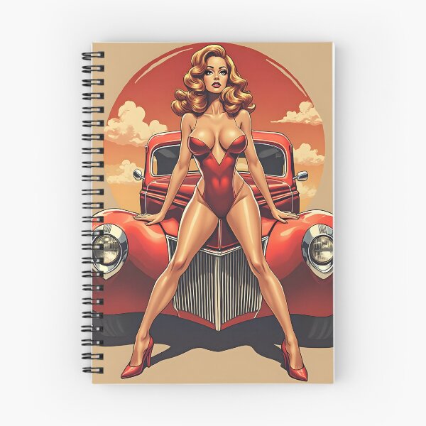 Item preview, 1940s Hot Rod Pinup designed and sold by Rikko.