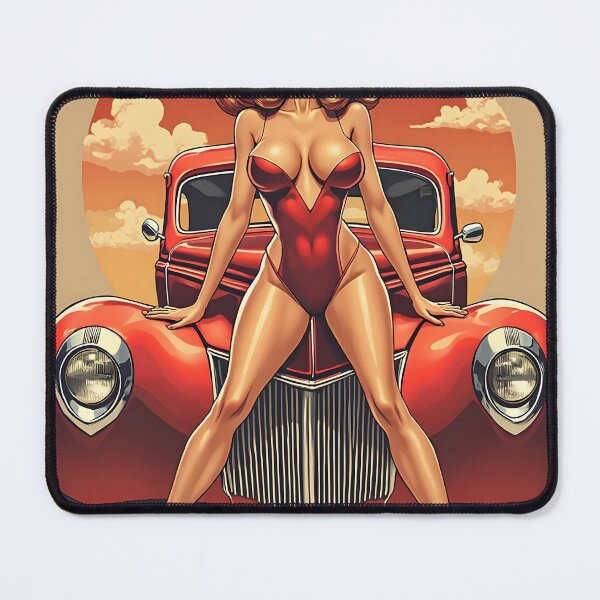 Item preview, 1940s Hot Rod Pinup designed and sold by Rikko.