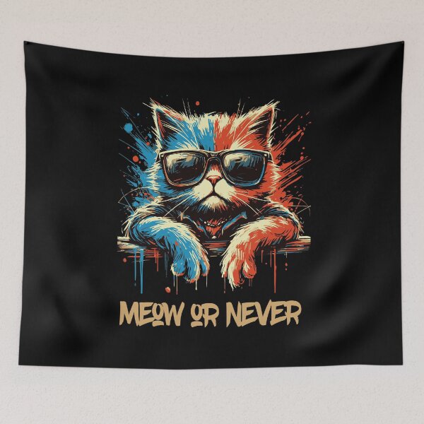 Item preview, MEOW  OR NEVER designed and sold by threeABinks.