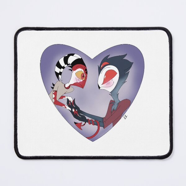 Item preview, Blitz and Stolas Valentine's Heart designed and sold by dirtbag-ink.