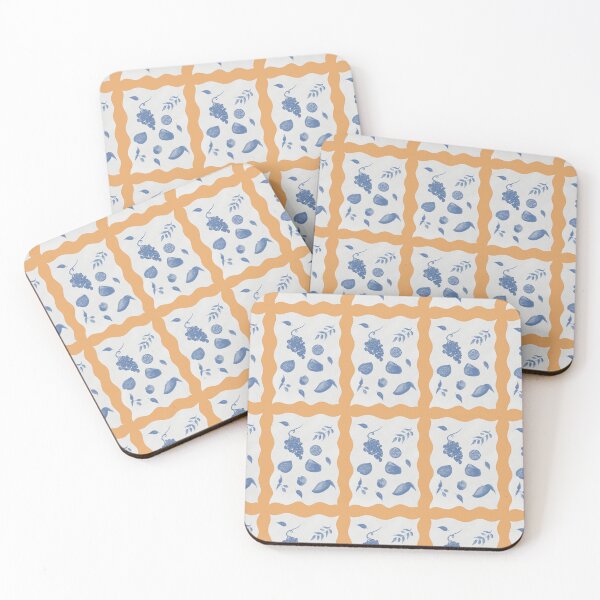 Item preview, Blue Italian orange border designed and sold by WildDoveAU.