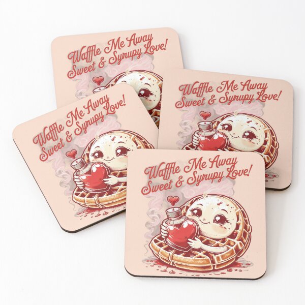 Item preview, Waffle Me Away – Sweet & Syrupy Love T-Shirt designed and sold by TeesByOquad.