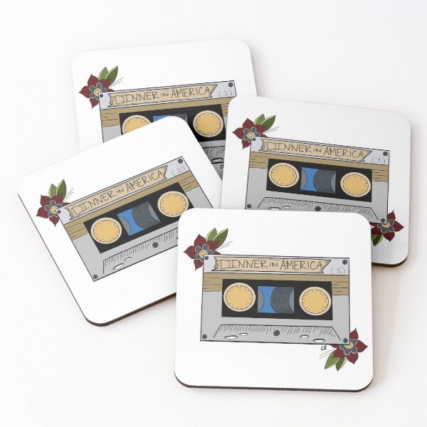 Item preview, Dinner in America Casette designed and sold by dirtbag-ink.