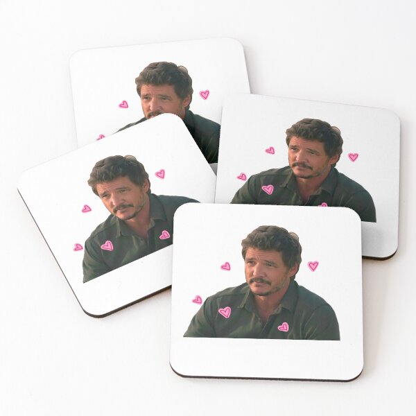 Item preview, Pedro Pascal with hearts designed and sold by dirtbag-ink.