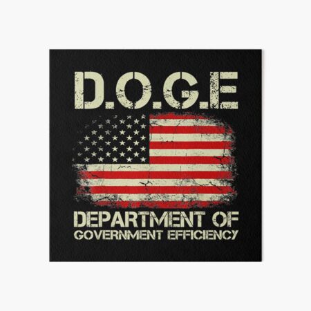 Artikel-Vorschau von Doge D.O.G.E. Ministerium für Regierungseffizienz USA-Flagge, designt und verkauft von Thogadaremo.