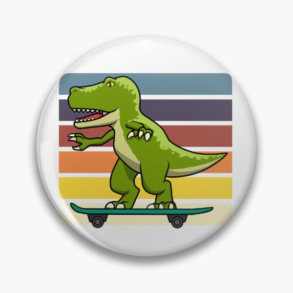 Item preview, Skateboarder T-rex Fun Dinosaur Skateboard Design designed and sold by Jaudaux Designs.