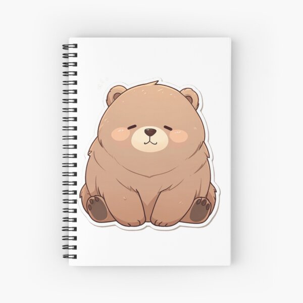 Item preview, cute bear sticker kwaii designed and sold by Wildtastic .