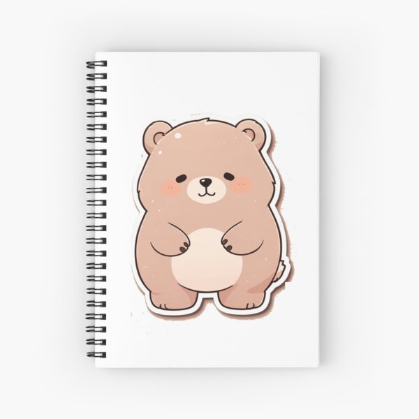 Item preview, cute bear sticker kwaii designed and sold by Wildtastic .