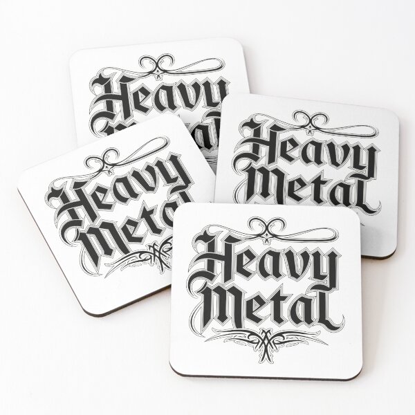 Item preview, Heavy Metal Gothic Typography designed and sold by HoriArc.
