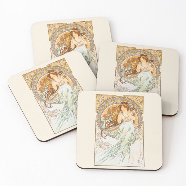 Item preview, Alphonse Mucha - The Arts - Music, 1898 designed and sold by elektronen.