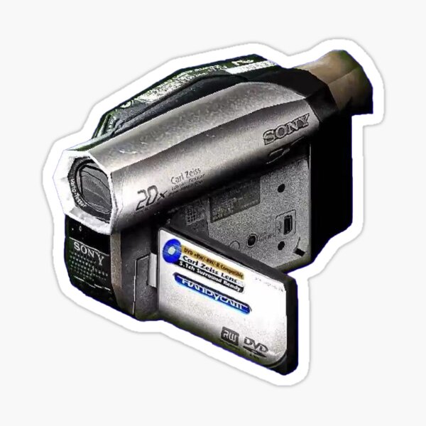 Vista previa del artículo con la obra «Videocámara antigua handycam», diseñado y vendido por chloechristianm.