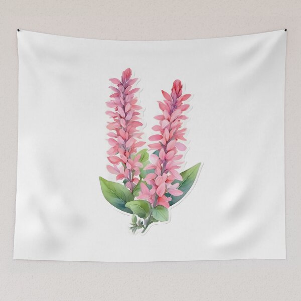 Item preview, Pink Salvia designed and sold by HOMETOWN86.