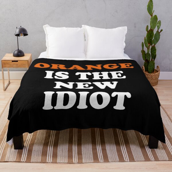 Item preview, Orange Is The New Idiot. designed and sold by EunsooLee.