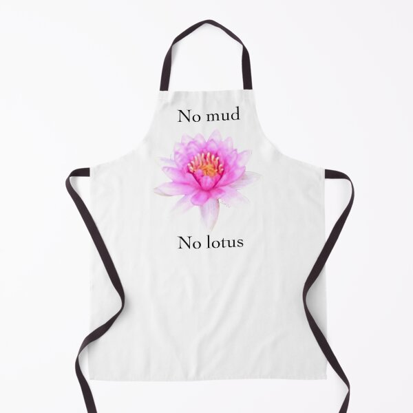 Item preview, No mud no lotus - buddhist quote designed and sold by Josephine Ethereal.