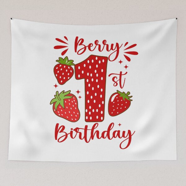 Item preview, Berry First Birthday designed and sold by JoelFox165.