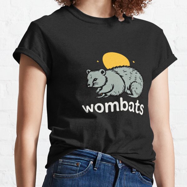 Vista previa del artículo con la obra «Camiseta infantil Wombat and Friends», diseñado y vendido por AuraMotivate.
