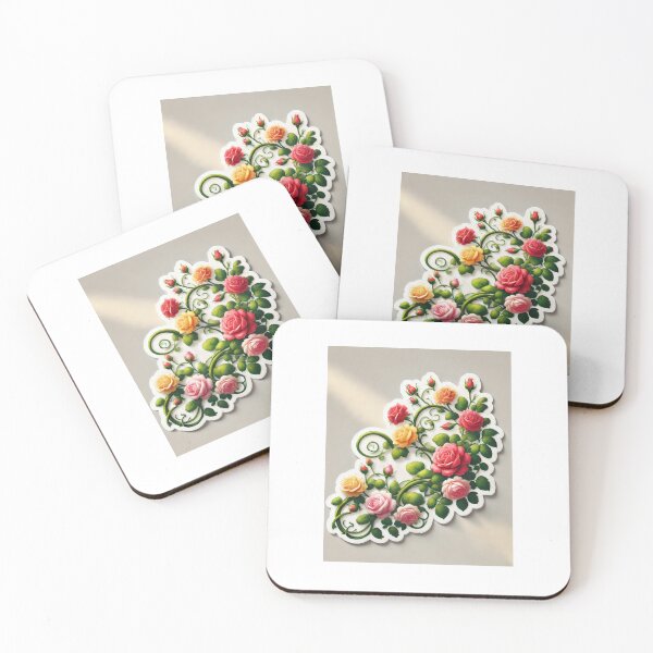 Item preview, Graceful Vine of Roses Collection – Inspirational Faith-Based Floral Merchandise designed and sold by SmartyWonders.