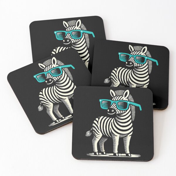 Item preview, Cool Zebra with Sunglasses Funny Animal Lover designed and sold by ArtFromBeyond.