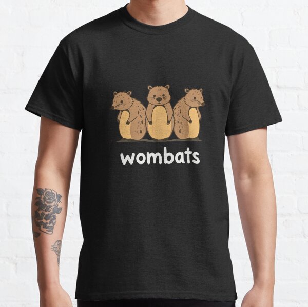 Item preview, Wombat Wonderland Wall Art designed and sold by AuraMotivate.