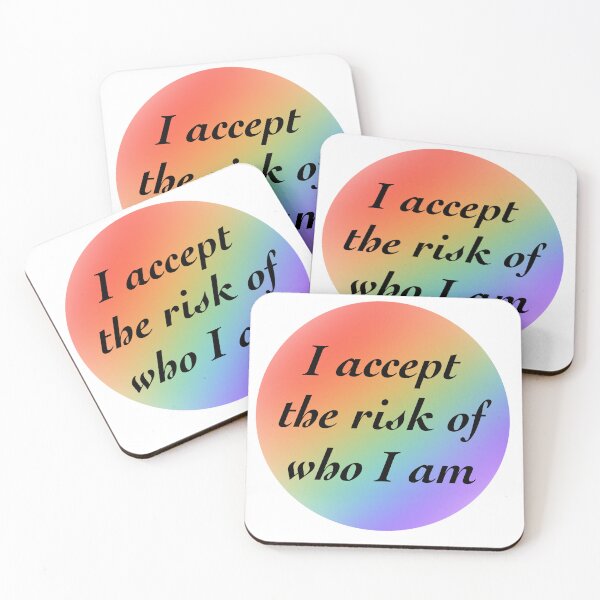 Item preview, I accept the risk of who I am designed and sold by Stars_Moons_.