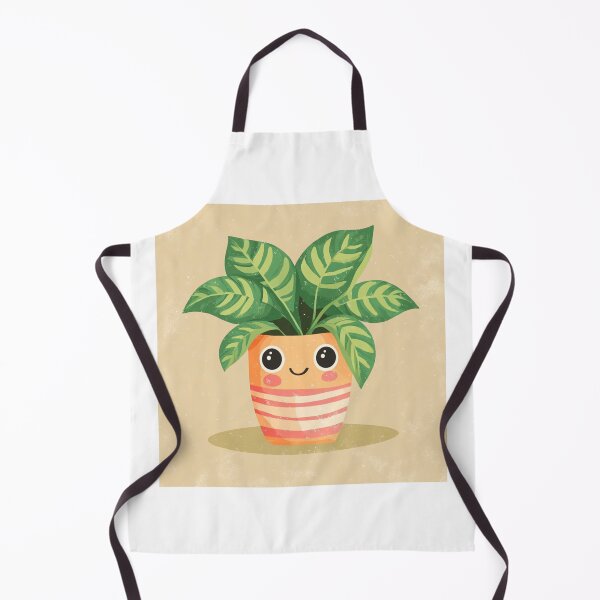 Item preview, Smiling Calathea Cheerful Design Motivational Botanical Art Print designed and sold by myfavoritesm4.