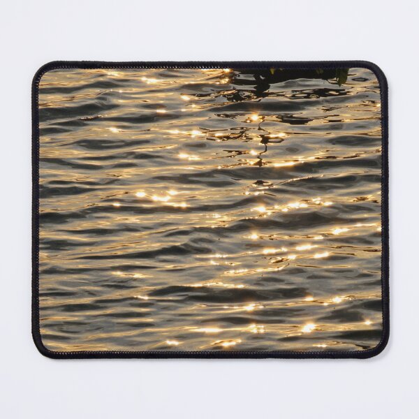 Item preview, sunlight shimmering on the rippled surface of a lake designed and sold by BARTISTA DESIGN.