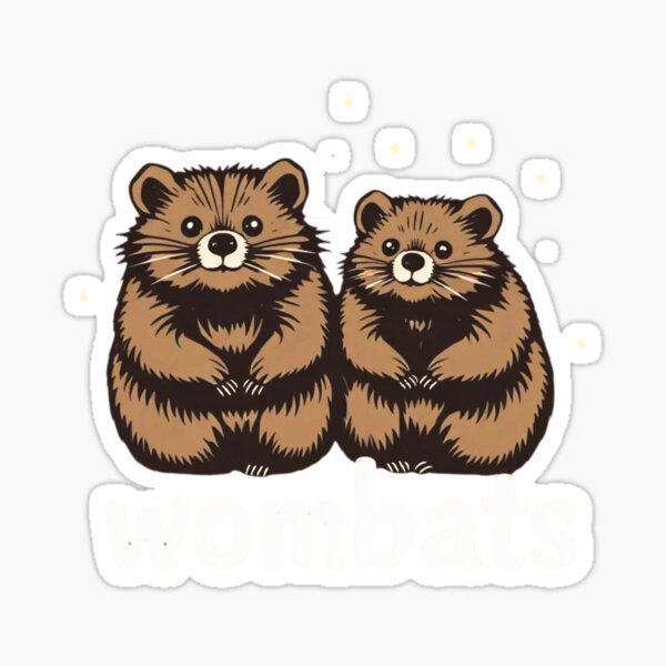 Vista previa del artículo con la obra «Póster de viaje de aventura con wombat», diseñado y vendido por AuraMotivate.