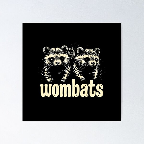 Item preview, Wombat Cartoon Sticker Pack designed and sold by AuraMotivate.