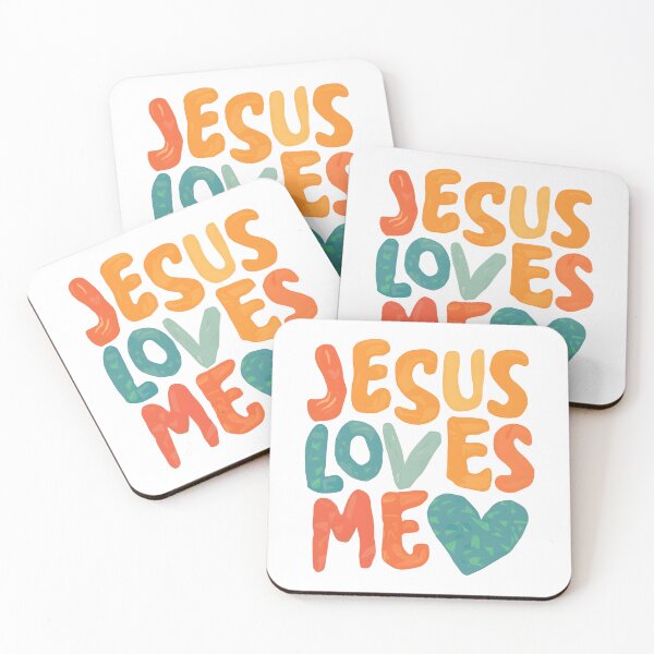 Item preview, Jesus Loves Me Retro Design designed and sold by JoelFox165.