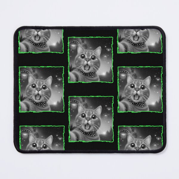 Item preview, Cat Ufo Selfie  designed and sold by WoodburyLake.