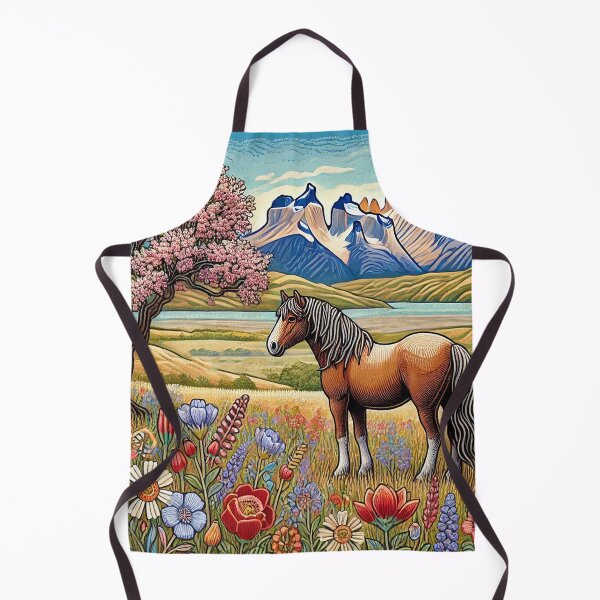 Item preview, Patagonia Wild Horse Wildflowers designed and sold by alw951.